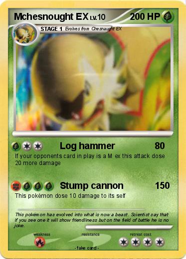Pokemon Mchesnought EX