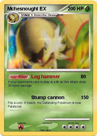Pokemon Mchesnought EX