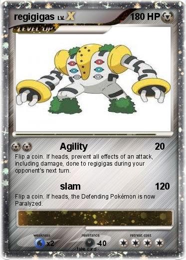 Pokemon regigigas