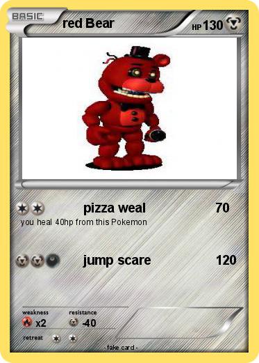 Pokemon red Bear