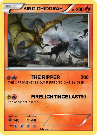 Pokemon KING GHIDORAH
