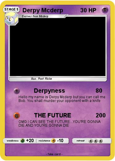 Pokemon Derpy Mcderp