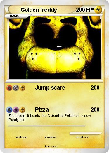 Pokemon Golden freddy