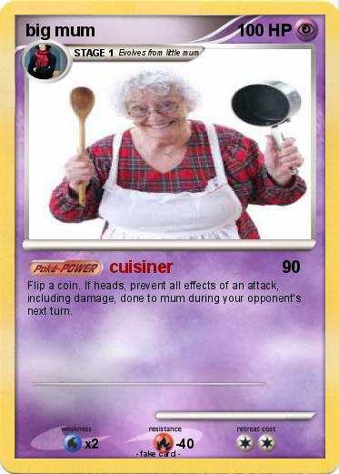 Pokemon big mum