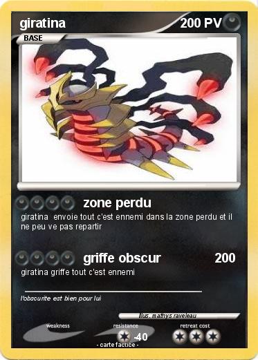 Pokemon giratina