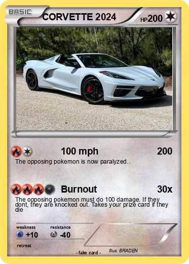 Pokemon CORVETTE 2024