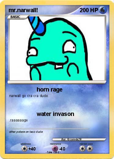 Pokemon mr.narwall!
