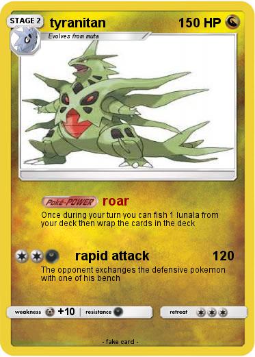 Pokemon tyranitan