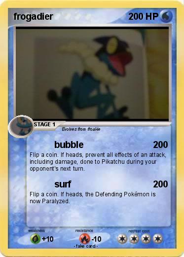 Pokemon frogadier