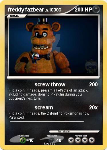 Pokemon freddy fazbear
