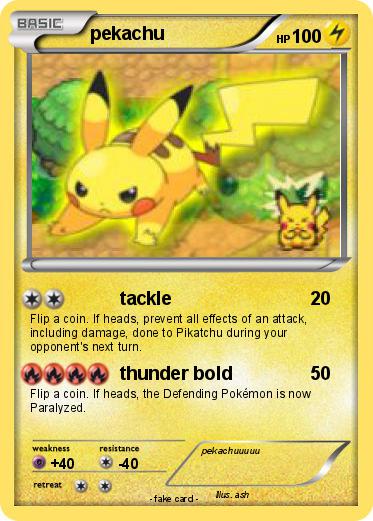 Pokemon pekachu