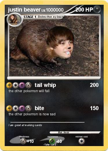 Pokemon justin beaver