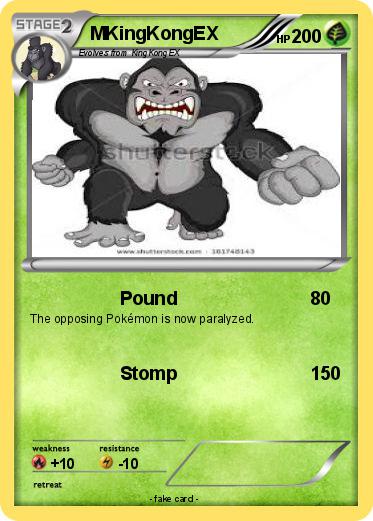 Pokemon MKingKongEX
