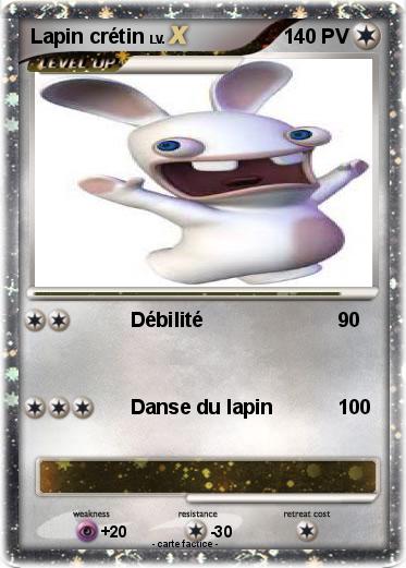Pokemon Lapin crétin