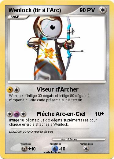 Pokemon Wenlock (tir à l'Arc)