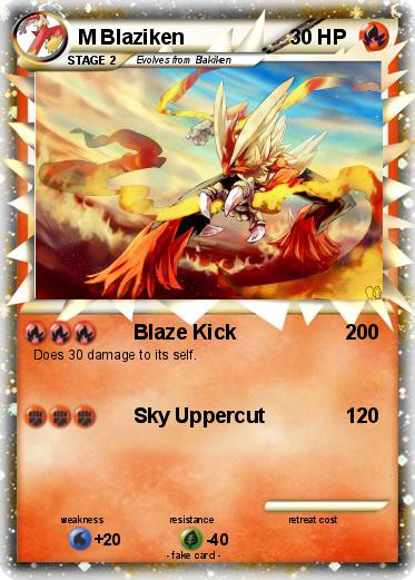 Pokemon M Blaziken