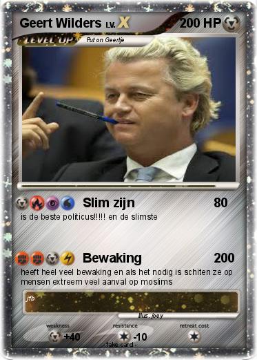 Pokemon Geert Wilders