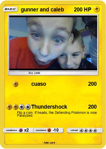 Pokemon gunner and caleb