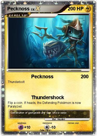 Pokemon Pecknoss
