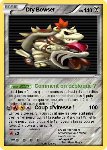 Pokemon Dry Bowser