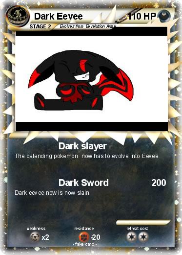 Pokemon Dark Eevee