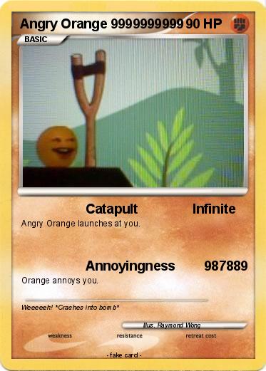 Pokemon Angry Orange 9999999999