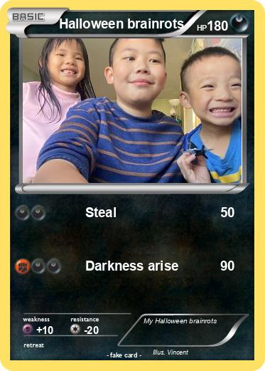 Pokemon Halloween brainrots