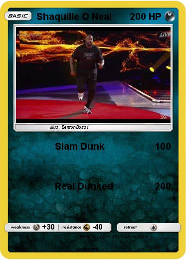 Pokemon Shaquille O Neal