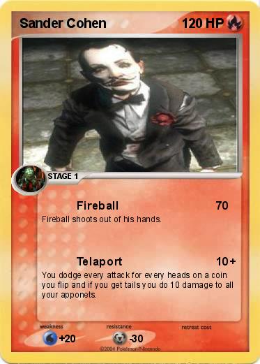 Pokemon Sander Cohen