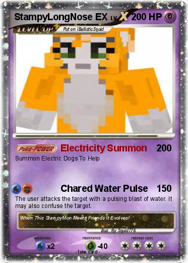 Pokemon StampyLongNose EX