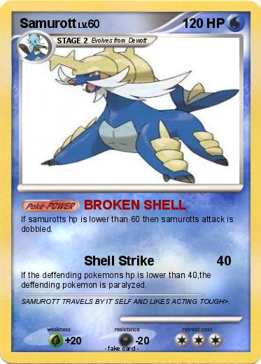 Pokemon Samurott