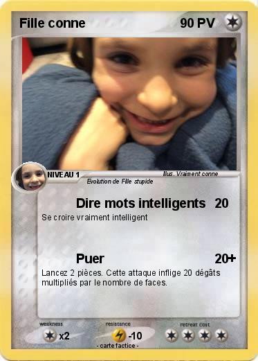 Pokemon Fille conne