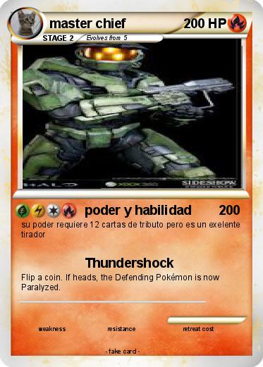 Pokemon master chief