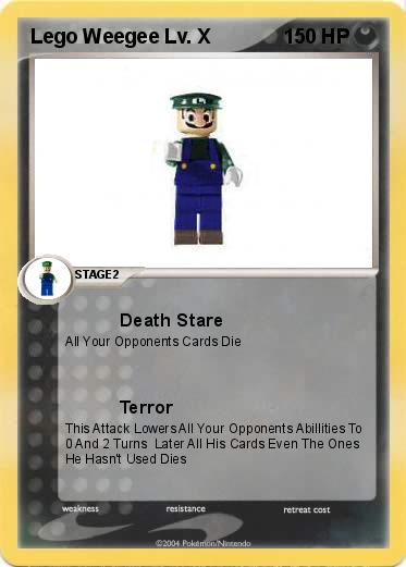 Pokemon Lego Weegee Lv. X