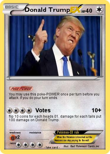 Pokemon Donald Trump