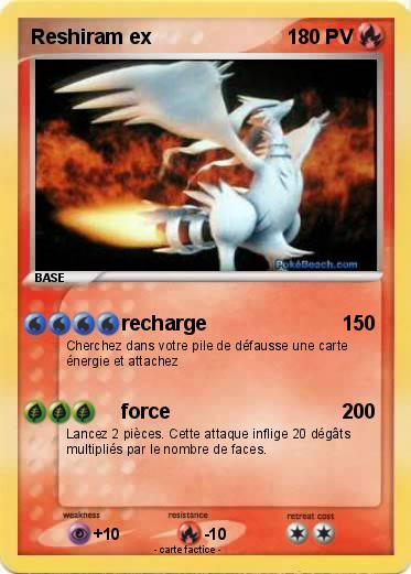 Pokemon Reshiram ex