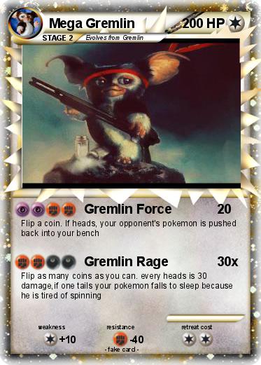 Pokemon Mega Gremlin