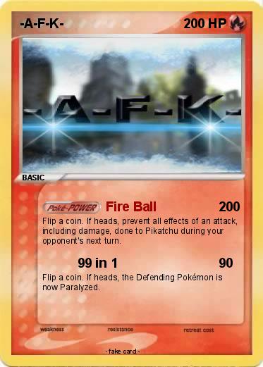 Pokemon -A-F-K-
