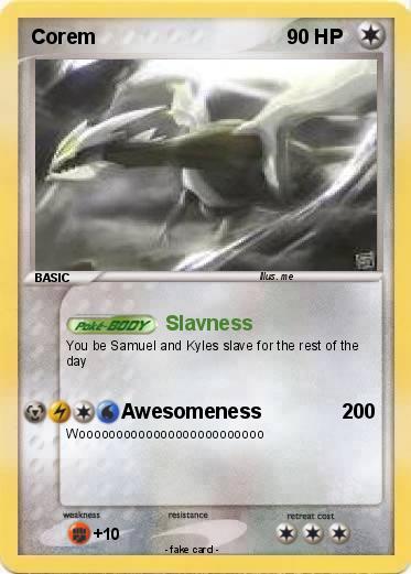 Pokemon Corem