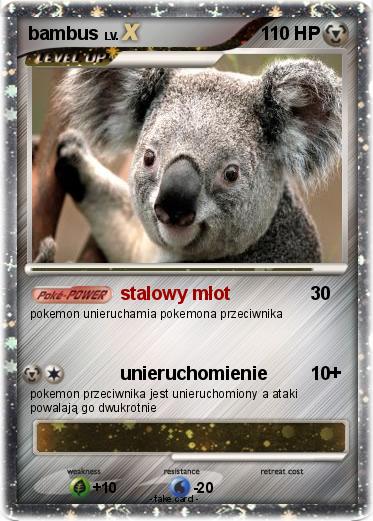 Pokemon bambus