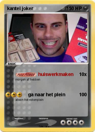 Pokemon kantel joker