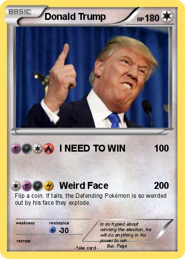Pokemon Donald Trump
