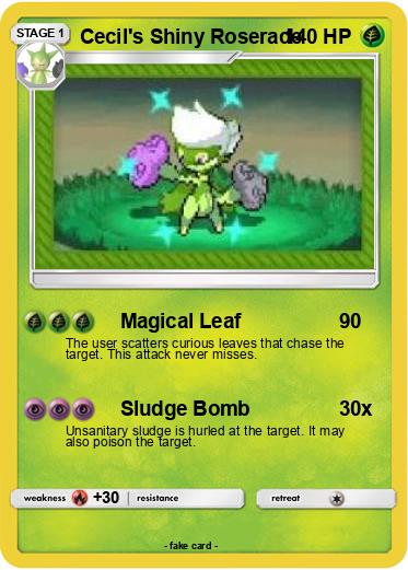 Pokemon Cecil's Shiny Roserade