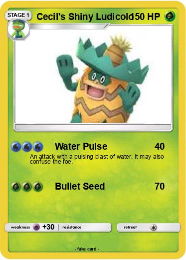 Pokemon Cecil's Shiny Ludicolo