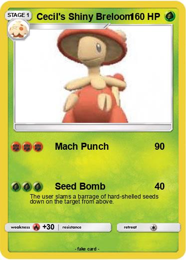 Pokemon Cecil's Shiny Breloom