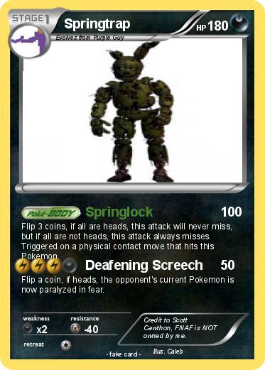 Pokemon Springtrap