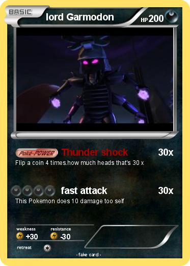 Pokemon lord Garmodon