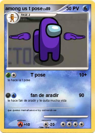 Pokemon among us t pose
