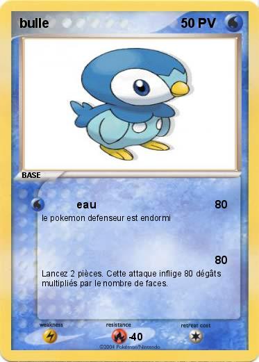 Pokemon bulle