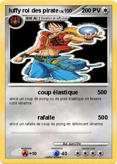 Pokemon luffy roi des pirate